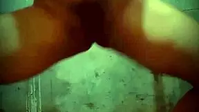 Fat BBW Saggy Tits Overflow in Steamy Toilet Closeup!