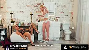 angry milf ryan keely spanks and fingers clumsy teen chloe cherry rough