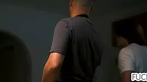 stepdad, here's my tight teen pussy gift!