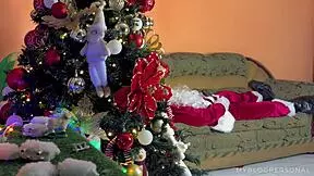 pervy santa gifts bbc pounding deep inside me cummin holiday ohh