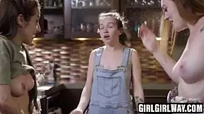 Samantha Reigns and Spencer Bradley get caught fucking at work