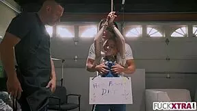 stepdad, here's my tight teen pussy gift!