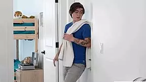 stepsis aria valencia rides bro's cock sloppy as graduation gift, her small tits bouncing wild