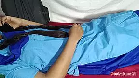 School teacher forced into hard pussy and anal fucking for better grades