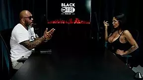 Horny Brazilian Natzinha Morena Strips Rips Clothes Shows Huge Tits in Sheer Red Creator Talk