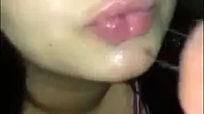 super horny 18yo brunette teen slurps big cock in epic suck fest