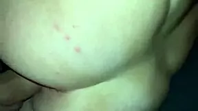 Stepbrother fucks stepsister doggystyle bent over then titty fucks huge ass pov!