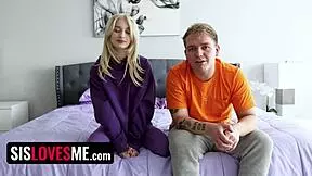 tiny 18+ stepsis livestreams ass fuck for rich guys ends with facial cumshot