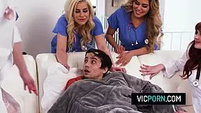 busty milf docs and nurses gangbang virgin patient cock nonstop 💦👩‍⚕️