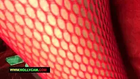 Damn girl, your wet ebony mouth serves my cock like christmas rice! Horny teen 18+ sucks hard in seductive holiday blowjob