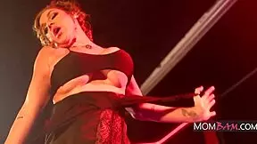 Kayla Paige and Aria Sloane lap dance compete hard for boss cock