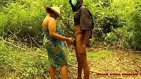 african big tits wife gets hardcore pounding from dark skin stud