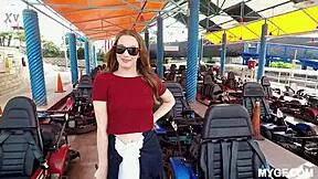 Jillian Rides Cowgirl Deepthroats Then Takes Missionary Creampie Facial Cumshot