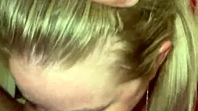 damn this step sis licks balls like a pro then titty fucks and face fucks that monster cock pov