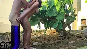 damn italian babe railed hard behind cactus 🌵💦😩