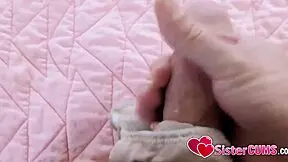 Sistercums! Naughty Stepsis Caught Sniffing My Dirty Panties Gets Fingered Hard?