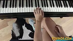 uhh this newbie hottie gave me the best pov blowjob then got plowed hard