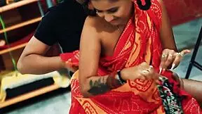 Indian kaamwali seduce me owner? bends over for doggystyle creampie tight pussy missionary lust