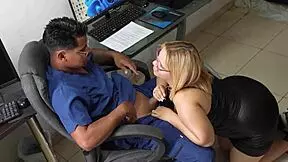 mmm want this delicious latina office blowjob?