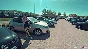 german teen fucks car salesman bareback for discount pov