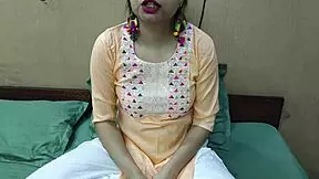 young indian stepmom chats with stepson in homemade video