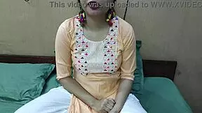 young indian stepmom chats with stepson in homemade video