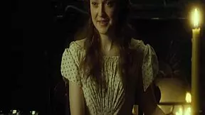 Dakota Fanning virgin bride craves old man's cock first time?