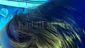 Redhead rubs tiny feet on cock before slurping it balls deep! 😜