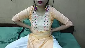 young indian stepmom chats with stepson in homemade video