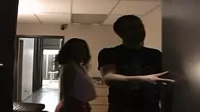 He SQUEEZES fleshy butt then FUCKS her pussy hard