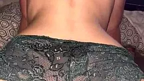 petite tattooed babysitter rides big ass cowgirl in bedroom orgasming hard on homemade webcam