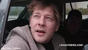 street pickup sofi smile takes three bwc balls deep in her russian asshole for double penetration anal gapes and facial