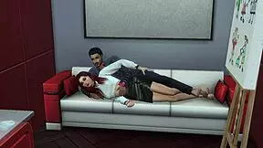 jennifer bends for boss anal creampie fuck oral cumshot redhead sims 4 style