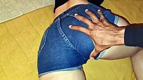 damn this latina brunette prostitute with the world's best big ass orgasms on my monster black cock creampie!