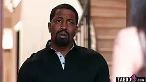 Teen mistress pay my respects? deepthroats big black cock rough interracial taboo