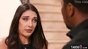 Teen mistress pay my respects? deepthroats big black cock rough interracial taboo