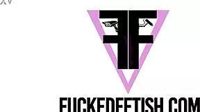 petite redhead slut wets her pussy needing to pee in wet fetish play