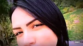 asmr blowjob from my slut stepsister ends with cum gulp pov