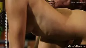 Wow Ebony Teen Sucks Cock Then Gets Banged Hard!