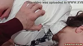 shanaxnow ignores fetish but ends up with cum on braces