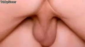 Babe's Big Tits Bounce as She Squirts on Massive Cock Close-Up