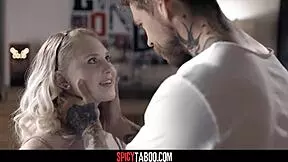 hey inexperienced blonde teen just cant stop riding her older roommates big cock dorm style