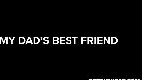 Virgin teen caught sucking cock in wild threesome poundfest?