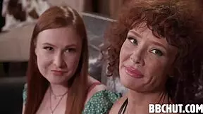 Two redheads share one massive cock yaya gingersnatch mighty dee audrey hollander