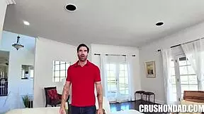 Virgin teen caught sucking cock in wild threesome poundfest?