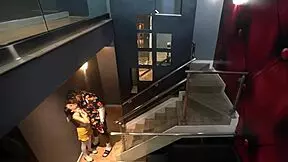 Petite college slut Kylie Quinn rides big black cock sloppy deepthroat facefucking cowgirl