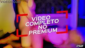 Heart Racing as I Catch Blonde Step Sister-in-Law Bent Over Doggystyle in Home Cinema