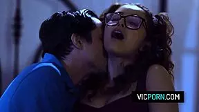 OMG cute brunette Leana Lovings risks deepthroat birthday cowgirl on boyfriend's cock!