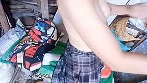 pinay cutie fingers her tight pussy close-up on videocall solo