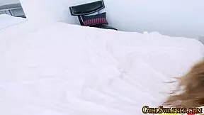 stepdaughter's tight pussy rammed hard by daddy's monster cock 💦